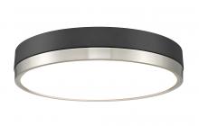 ECOM Only 1006F16-MB-BN-LED - 1 Light Flush Mount