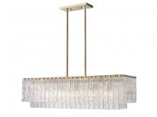 ECOM Only 1943-42L-MGLD - 5 Light Linear Chandelier