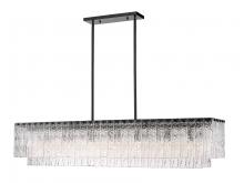 ECOM Only 1943-53L-MB - 7 Light Linear Chandelier