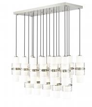 ECOM Only 1946P-17L-BN - 17 Light Linear Chandelier