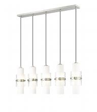 ECOM Only 1946P-5L-BN - 5 Light Linear Chandelier