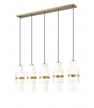 ECOM Only 1946P-5L-MGLD - 5 Light Linear Chandelier