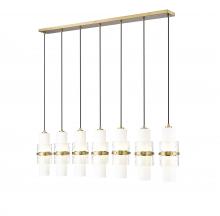 ECOM Only 1946P-7L-MGLD - 7 Light Linear Chandelier