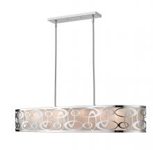 ECOM Only 195-55CH - 8 Light Linear Chandelier