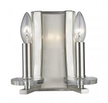 ECOM Only 2010-2S-BN - 2 Light Wall Sconce