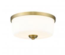 ECOM Only 220F3-HBR - 3 Light Flush Mount