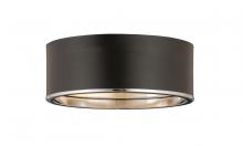 ECOM Only 2303F3-MB-CH - 3 Light Flush Mount