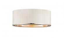 ECOM Only 2303F3-MW-CH - 3 Light Flush Mount