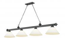 ECOM Only 2306-4BP-AMO14 - 4 Light Billiard