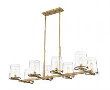 ECOM Only 3032-8L-RB - 8 Light Linear Chandelier