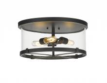 ECOM Only 3032F-MB - 3 Light Flush Mount