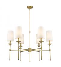 ECOM Only 3033-6RB - 6 Light Chandelier