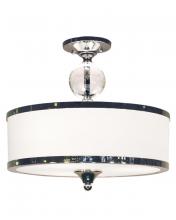 ECOM Only 307SF-CH - 3 Light Semi Flush Mount