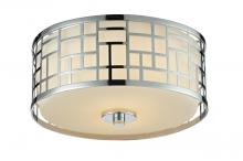 ECOM Only 328F12-CH - 2 Light Flush Mount