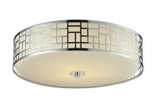 ECOM Only 328F20-CH - 3 Light Flush Mount