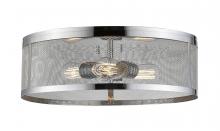 ECOM Only 331F18-CH - 3 Light Flush Mount