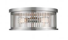 ECOM Only 334F3BN - 3 Light Flush Mount