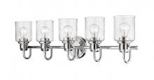 ECOM Only 340-5V-CH - 5 Light Vanity