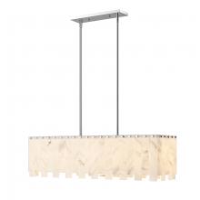 ECOM Only 345-40L-PN - 5 Light Linear Chandelier