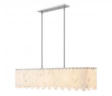 ECOM Only 345-49L-PN - 7 Light Linear Chandelier