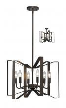 ECOM Only 4000P-BRZ - 6 Light Chandelier