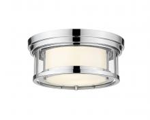 ECOM Only 426F12-CH - 2 Light Flush Mount