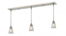 ECOM Only 428MP-3BN - 3 Light Linear Chandelier