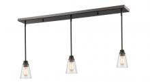 ECOM Only 428MP-3OB - 3 Light Linear Chandelier