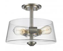 ECOM Only 428SF3-BN - 3 Light Semi Flush Mount