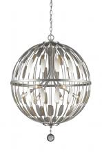 ECOM Only 430B24-BN - 6 Light Chandelier