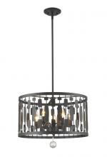 ECOM Only 430D20-BRZ - 5 Light Chandelier