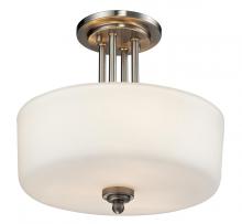 ECOM Only 434-SF-BN - 3 Light Semi Flush Mount