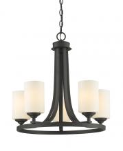 ECOM Only 435-5BRZ - 5 Light Chandelier