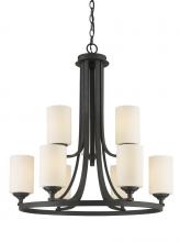 ECOM Only 435-9BRZ - 9 Light Chandelier