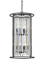 ECOM Only 439-8BRZ - 8 Light Chandelier