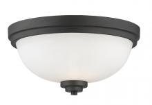 ECOM Only 443F2-BRZ - 2 Light Flush Mount