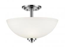 ECOM Only 443SF-CH - 3 Light Semi Flush Mount