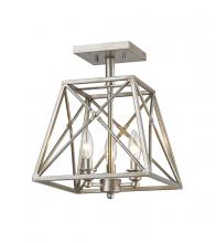 ECOM Only 447SF-AS - 3 Light Semi Flush Mount