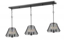 ECOM Only 451-16-3BRZ - 9 Light Linear Chandelier