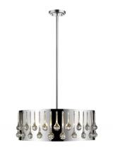 ECOM Only 453-24CH - 6 Light Chandelier