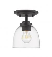 ECOM Only 460F1-BRZ - 1 Light Flush Mount