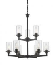 ECOM Only 462-9BRZ - 9 Light Chandelier