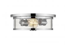 ECOM Only 462F14-CH - 2 Light Flush Mount