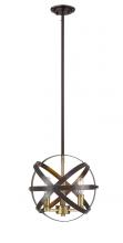 ECOM Only 463-12HBRZ-OBR - 3 Light Pendant