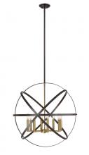 ECOM Only 463-30HBRZ-OBR - 8 Light Chandelier