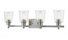 ECOM Only 464-4V-BN - 4 Light Vanity