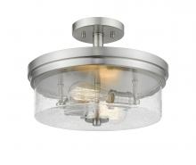 ECOM Only 464SF-BN - 2 Light Semi Flush Mount