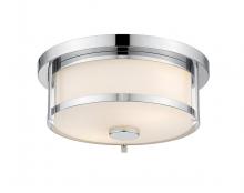 ECOM Only 465F11-CH - 2 Light Flush Mount