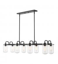 ECOM Only 471-8L-MB - 8 Light Linear Chandelier