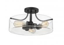 ECOM Only 471SF-MB - 3 Light Semi Flush Mount